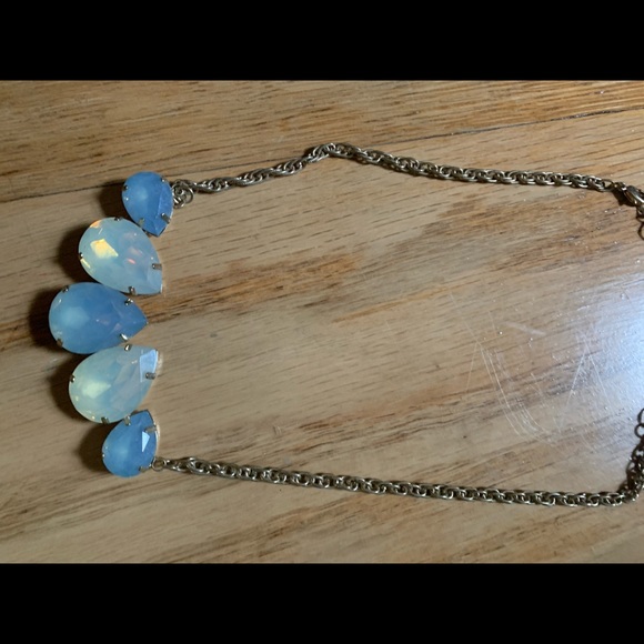 Blue stone necklace - Picture 3 of 8